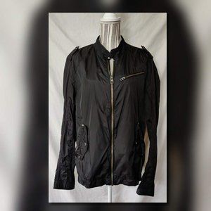 💥 Harley-Davidson Black Windbreaker Jacket